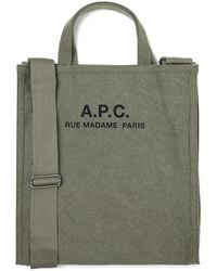 A.P.C. - Shopper Met Logoprint - Lyst