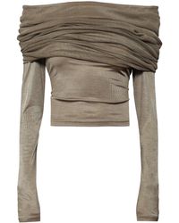 Christopher Esber - Sonora Veiled Top - Lyst