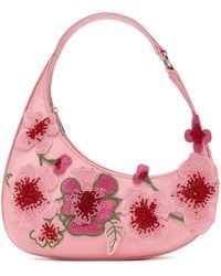 JW PEI - Floral-Embellished Shoulder Bag - Lyst