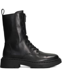 Ash - Lace-Up Zip Boots - Lyst
