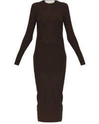 Fear Of God - Long-Sleeve Ribbed Dress - Lyst