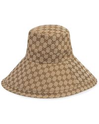 gucci flat brim hat