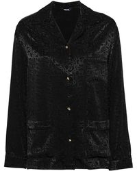 Just Cavalli - Logo-Jacquard Shirt - Lyst