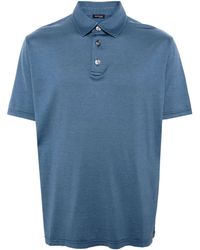 Kiton - Silk-blend Polo Shirt - Lyst