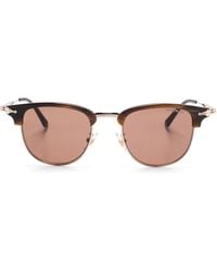 Montblanc - Square-Frame Sunglasses - Lyst