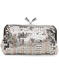Anya Hindmarch - Maud Sequin-Embellished Frame Clutch Bag - Lyst