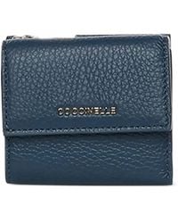 Coccinelle - Small Grained-Leather Wallet - Lyst