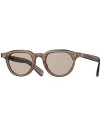 Eyevan 7285 - 340Mr-E Round-Frame Sunglasses - Lyst