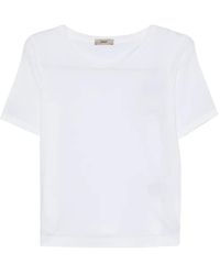 Herno - T-Shirt Met Korte Mouwen - Lyst