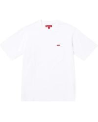 Supreme - Kleine Box Katoenen T-Shirt - Lyst