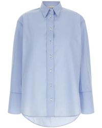 Tela - Camisa Dayane Con Dobladillo Asimétrico - Lyst