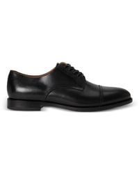 Polo Ralph Lauren - Cap-Toe Leather Derby Shoes - Lyst