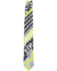 Lanvin - Floral Patchwork Tie - Lyst