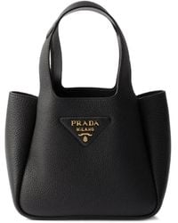 Prada - Mini Leather Handbag - Lyst