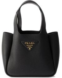 Prada - Mini Leather Handbag - Lyst