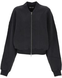 Agolde - Tess Zip-Fastening Sweatshirt - Lyst