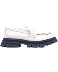 McQueen - Wander Chunky Lug Loafers - Lyst