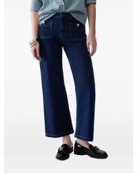 Liu Jo - Vaqueros Capri Acampanados - Lyst