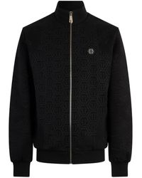 Philipp Plein - Jacquard Monogram Tracksuit Jacket - Lyst