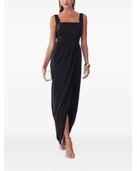 Willa - Pleated Wrap-Style Maxi Dress - Lyst