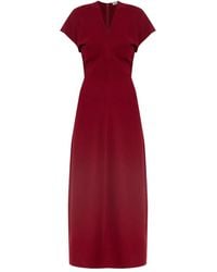 Anine Bing - Zadig V-Neck Midi Dress - Lyst