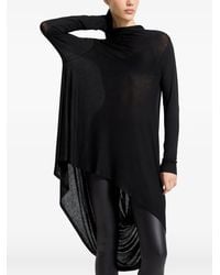 MARCELLA - Iris Asymmetrical Drape Tunic - Lyst