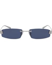 Balenciaga - Gossip S Rectangle-Frame Sunglasses - Lyst