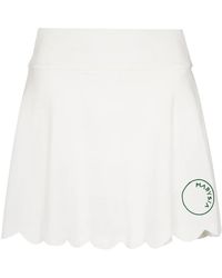Marysia Swim - Venus Scalloped Hem Mini Skirt - Lyst