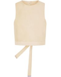 Rabanne - Haut À Design Sans Manches - Lyst