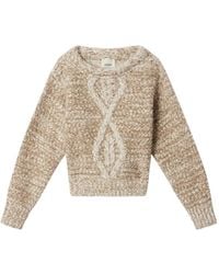 Isabel Marant - Dorota Cable-Knit Sweater - Lyst