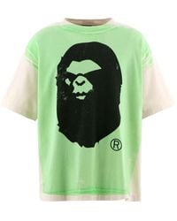 SAINT Mxxxxxx - X Bape Cotton T-Shirt - Lyst