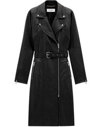 Saint Laurent - Leren Jas - Lyst