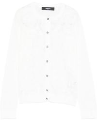 Versace - Vest Met Barok-Patroon En Kant - Lyst