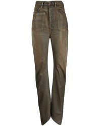 Acne Studios - Relaxed Fit Coated Jeans - Lyst