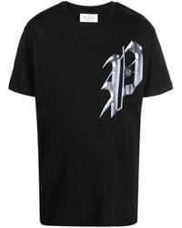 Philipp Plein - T-shirt en coton à imprimé graphique - Lyst