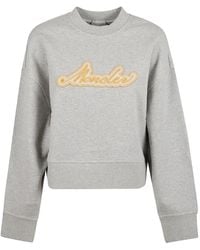 Moncler - Logo-Patch Sweater - Lyst