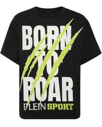 Philipp Plein - Claw-Print Roar T-Shirt - Lyst