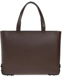 Tod's - Shopper Mit Logo-Prägung - Lyst