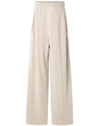 Lanvin - Pantalon Droit À Taille Élastiquée - Lyst