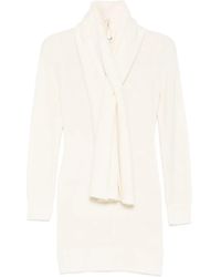 AYA MUSE - Amar Scarf Mini Dress - Lyst