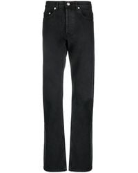 A.P.C. - New Standard Mid-Rise Straight-Leg Jeans - Lyst