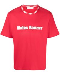 Wales Bonner - T-shirts - Lyst