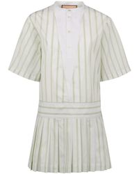 Plan C - Gestreiftes Minikleid - Lyst