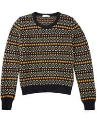 Zanone - Jacquard Crew-Neck Sweater - Lyst