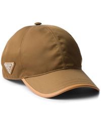 Prada - Cappello da baseball Re-Nylon con logo a triangolo - Lyst