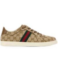 Gucci - Stretch Sneakers - Lyst
