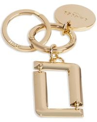 Lancel - Angele Signature Keyring - Lyst