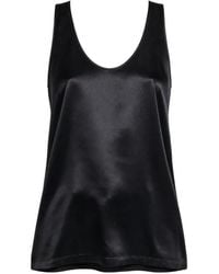 Danamé - Top Con Scollo Ampio - Lyst