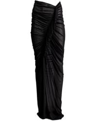 Atlein - Draped Maxi Skirt - Lyst