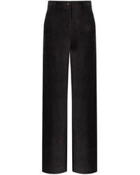 Marella - Corduroy Straight-Leg Trousers - Lyst